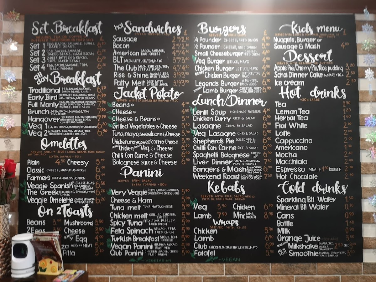 Salisbury Cafe Menu - Image 5